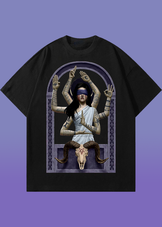 VLAM Dark Art Unisex Oversized Tshirt