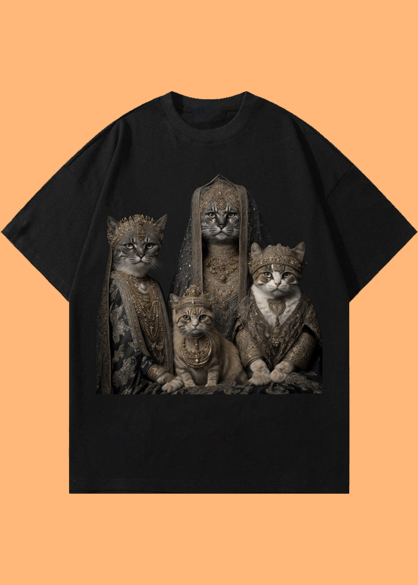 VLAM Dope Cat Unisex Oversized Tshirt