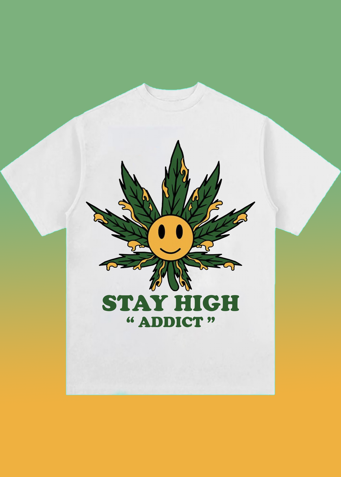 VLAM Stay High Unisex Oversized Tshirt