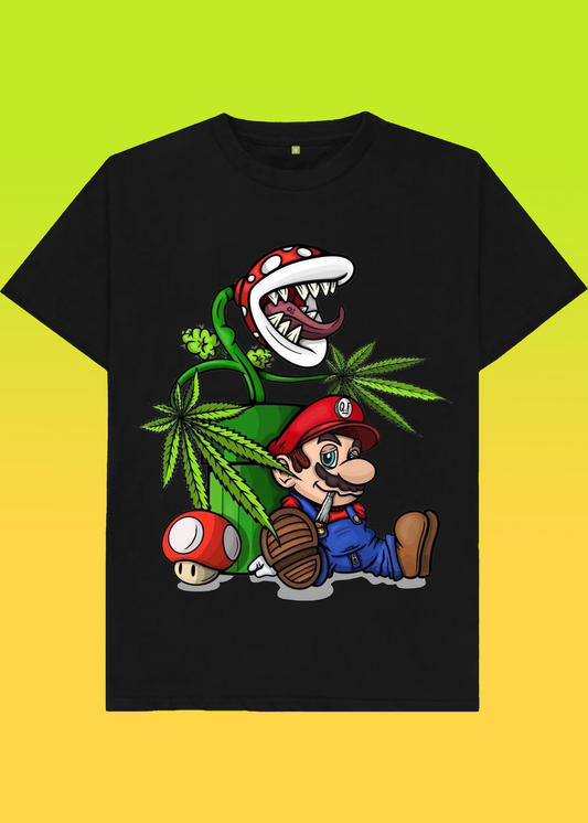 VLAM Mario Cartoon Regular Fit Unisex Tshirt