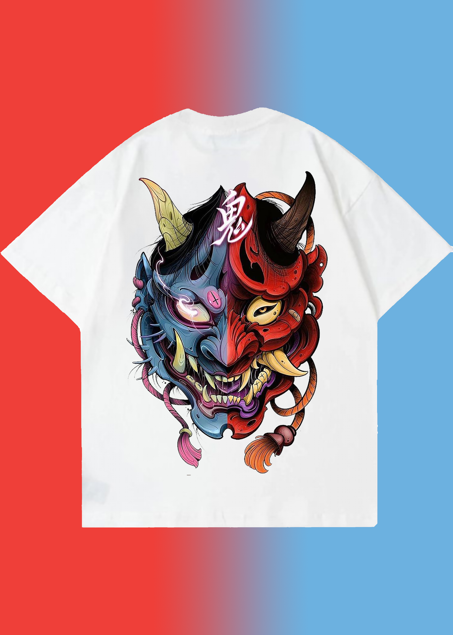 VLAM Beast Art Back Print Unisex Oversized Tshirt