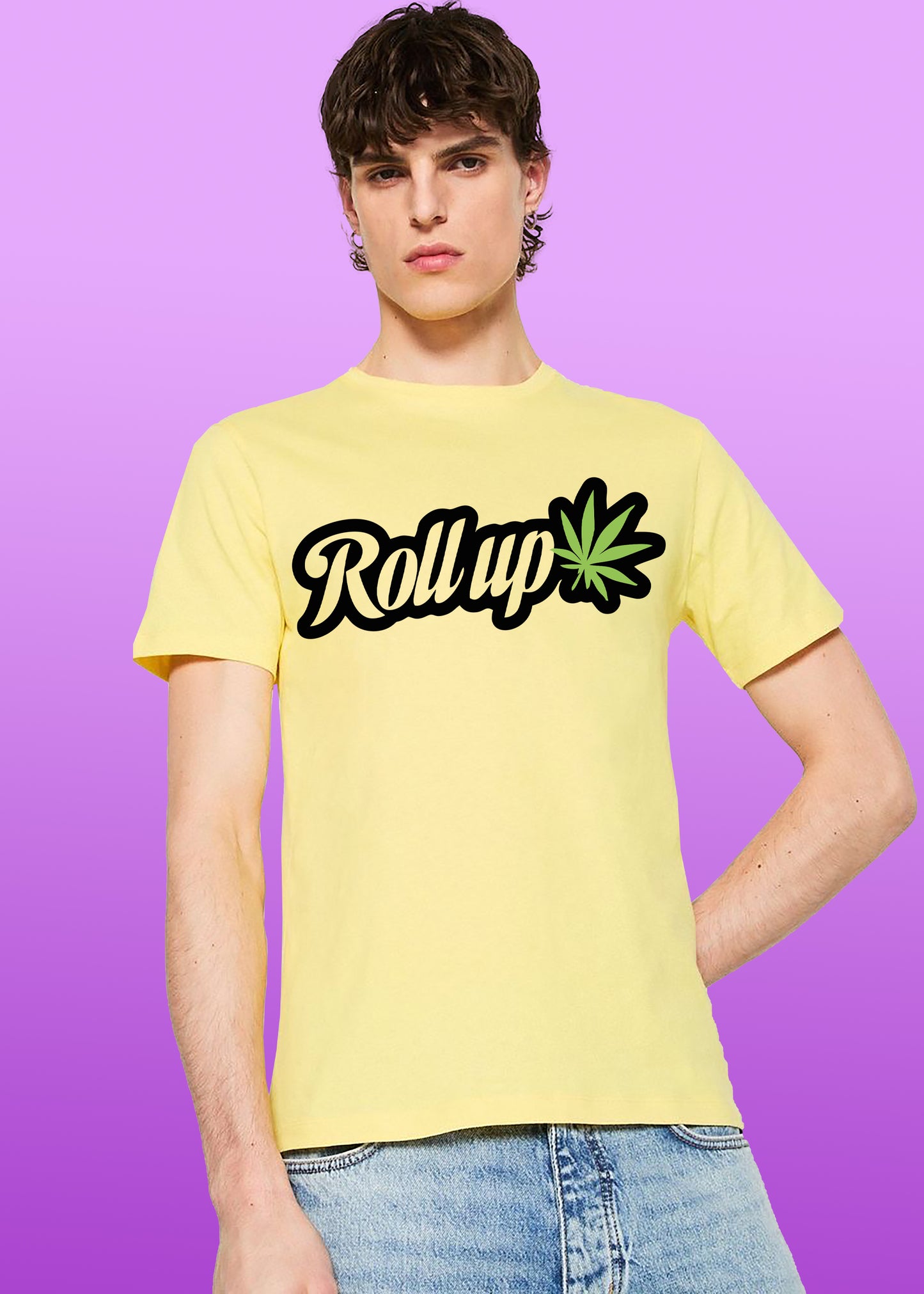 VLAM Roll Up Dope Stoner Tshirt