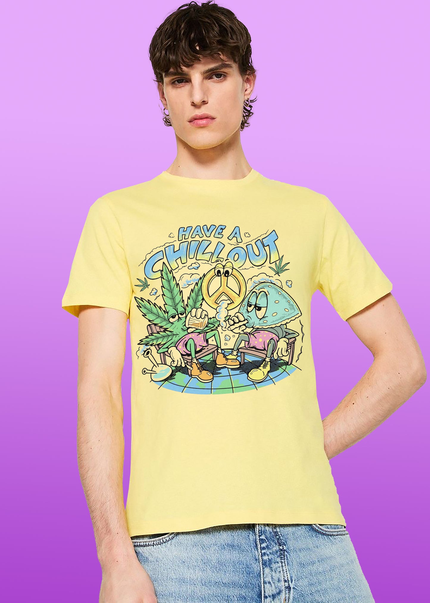 VLAM Chillout Vibes Funny Tshirt