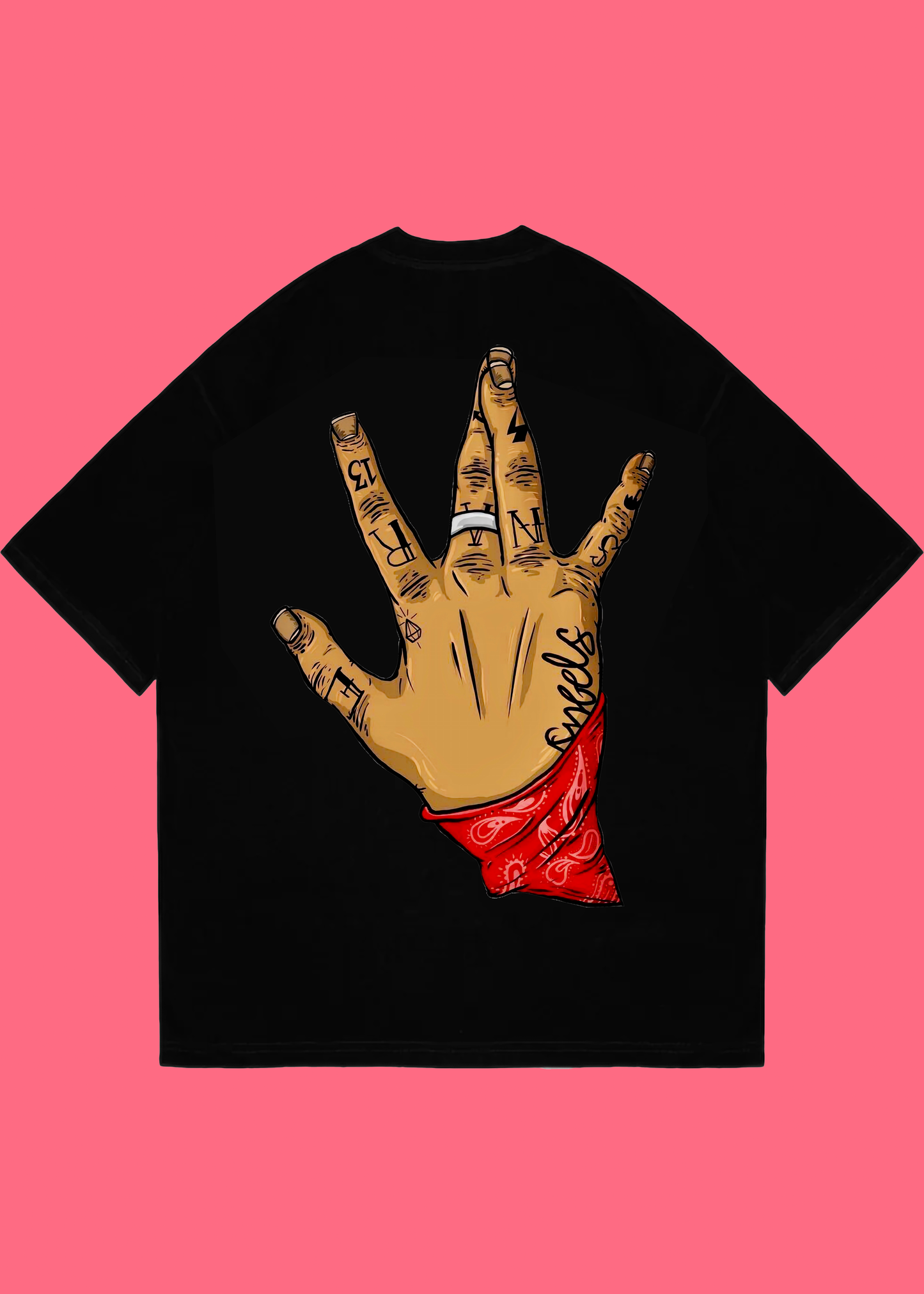 VLAM Tupac Westside Back Print Unisex Oversized Tshirt