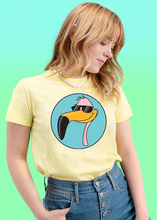 VLAM Funny Flamingo Womens Tshirt