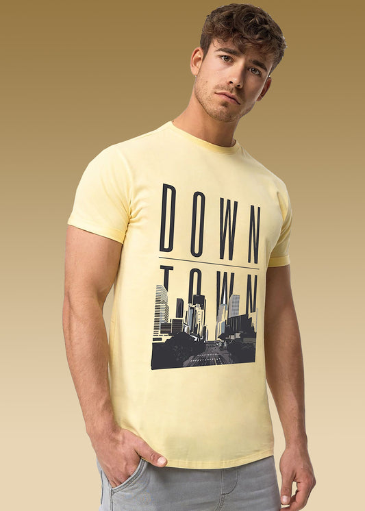 VLAM Down Town Mens Graphic T-shirt