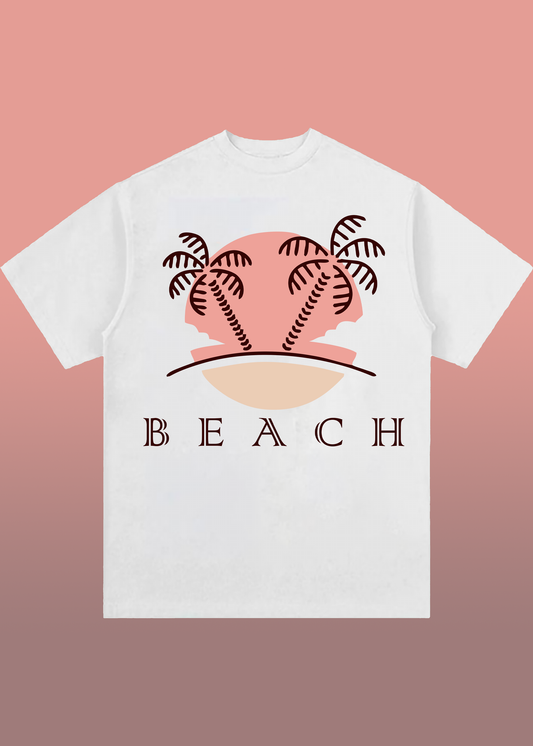 VLAM Beach Unisex Oversized Tshirt