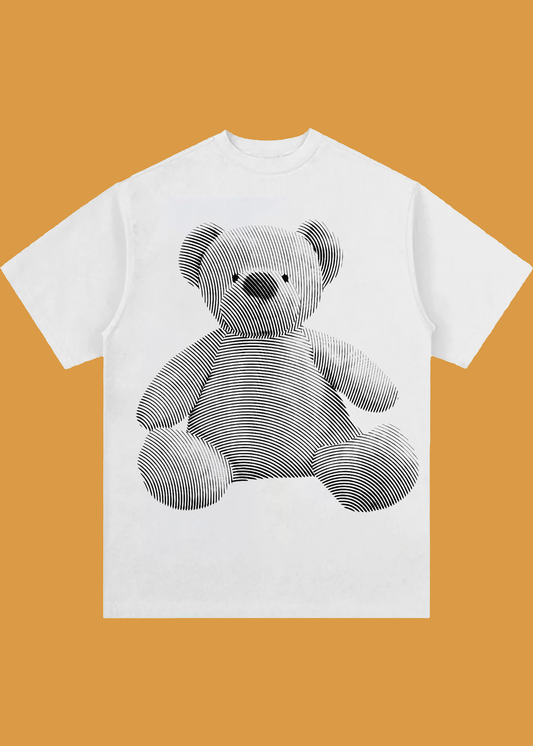VLAM Teddy Bear Unisex Oversized Tshirt