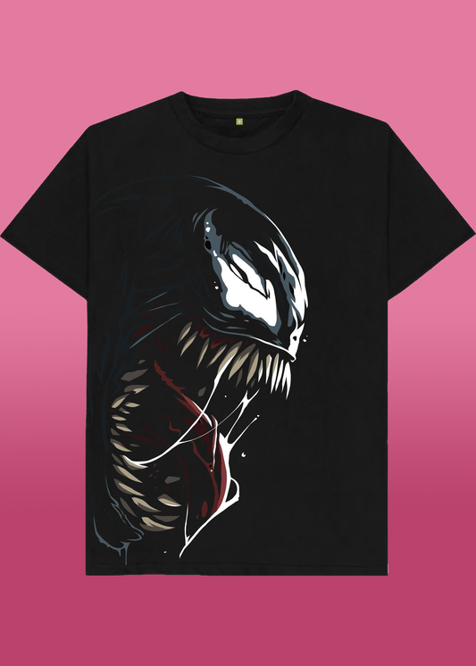 VLAM Regular Fit Venom Unisex Tshirt