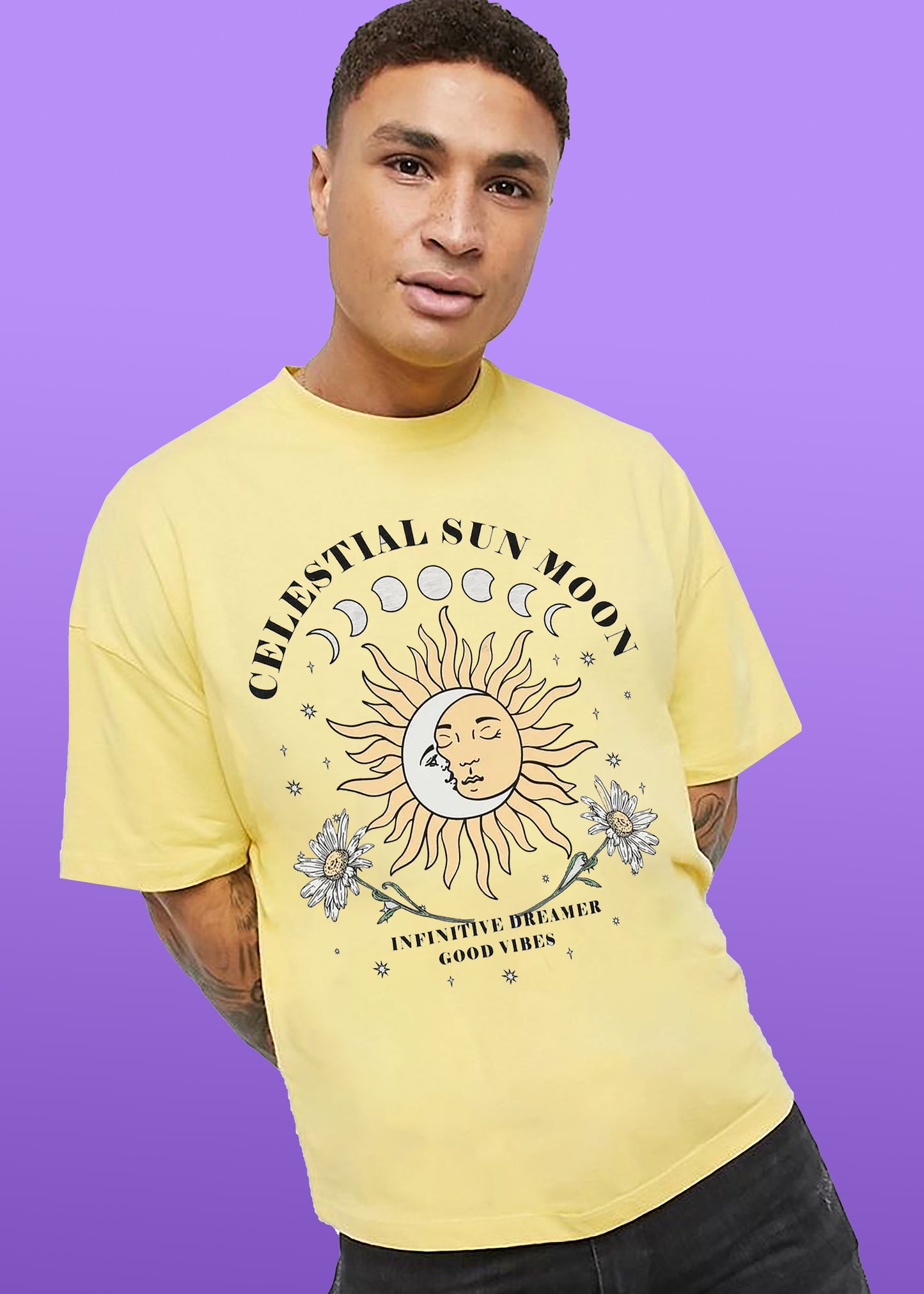 VLAM Mens Graphic Vintage Design Tshirt