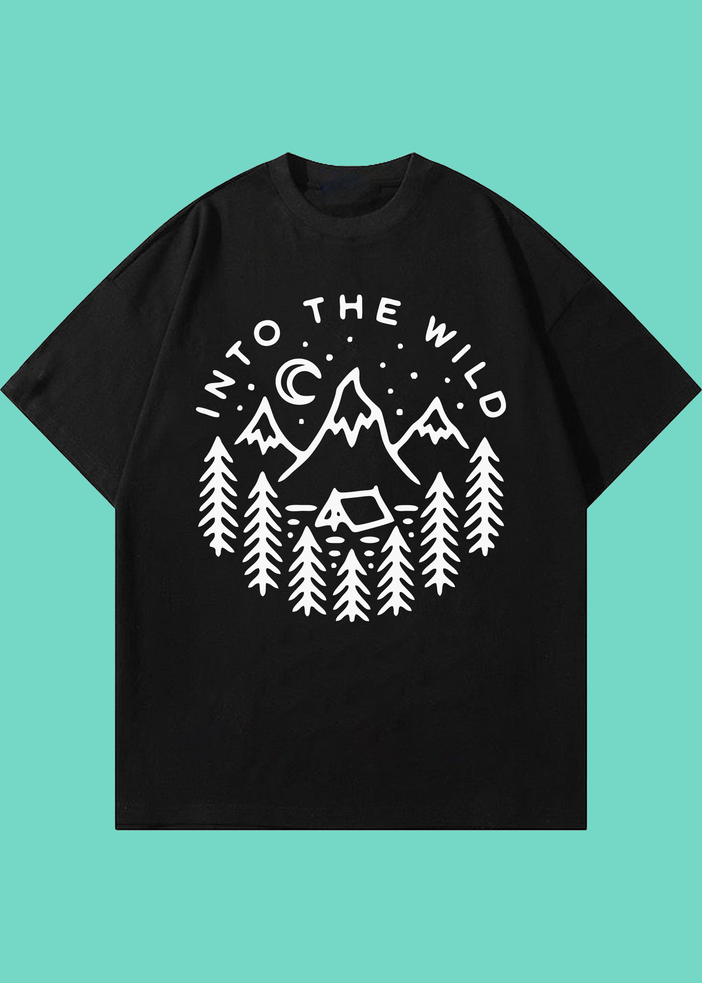 VLAM Into The Wild Unisex Oversized Tshirt