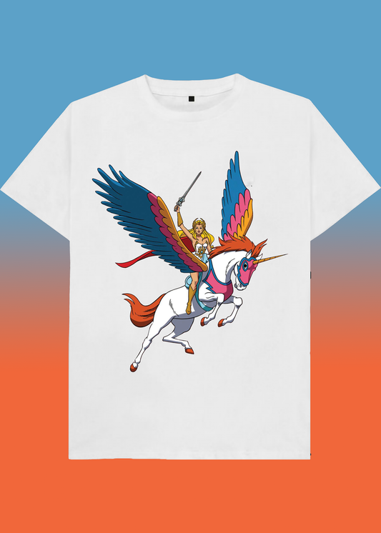 VLAM Flying Queen Unisex Regular Fit Tshirt