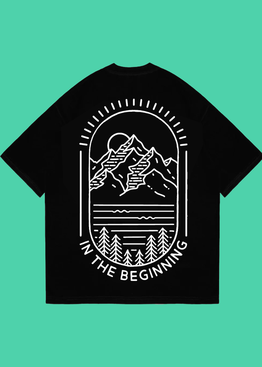 VLAM Nature Art Oversized Tshirt