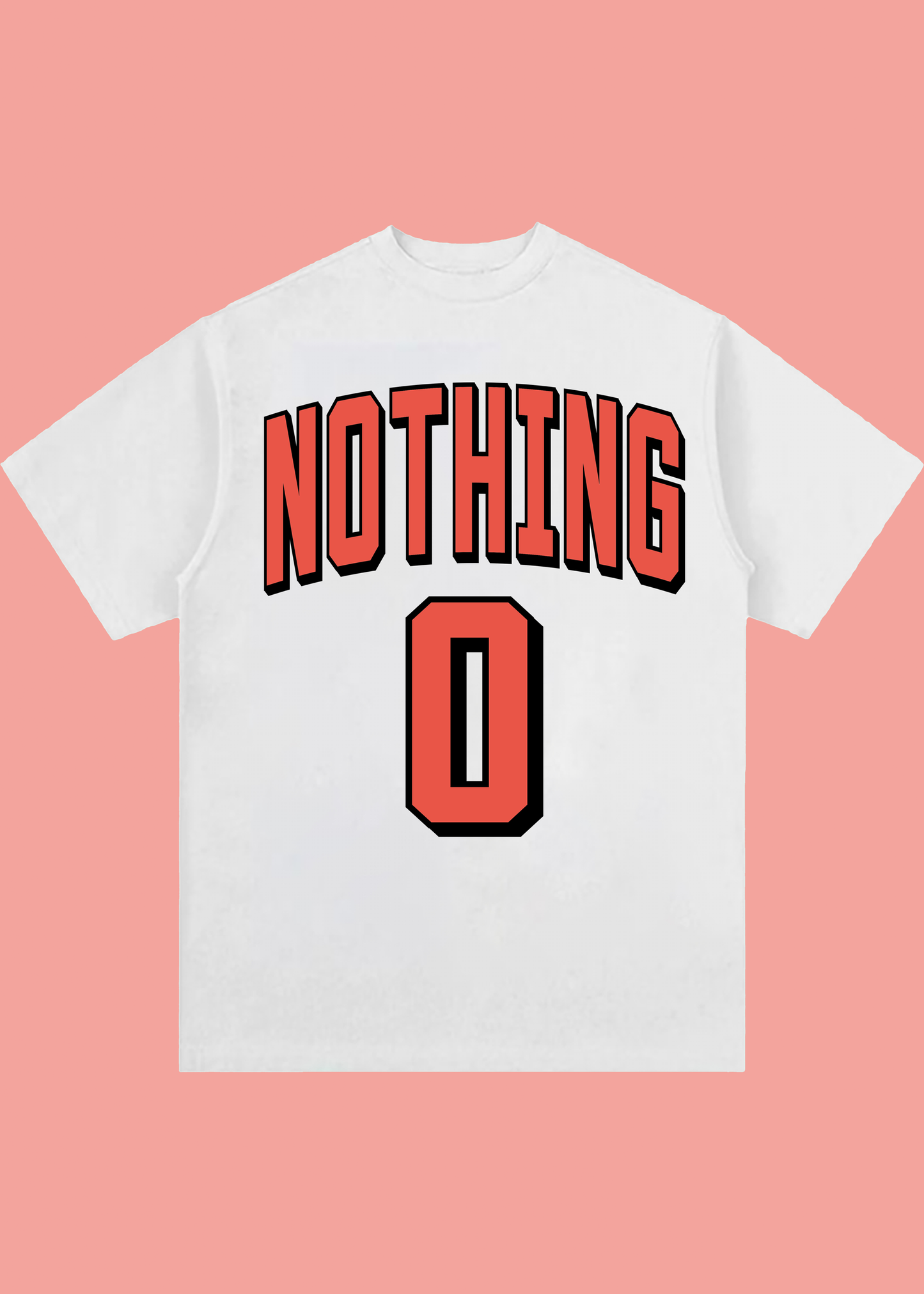 VLAM Nothing Unisex Oversized Tshirt