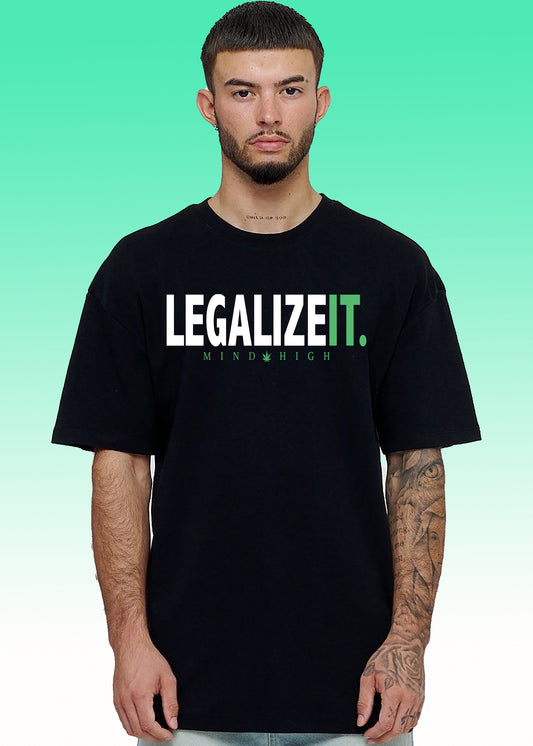 VLAM Legalize It Regular Fit Unisex Tshirt