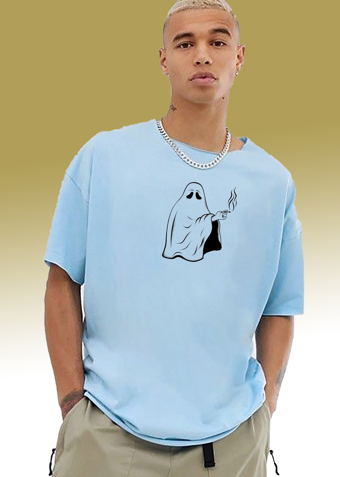 VLAM Cool Ghost Funny Tshirt