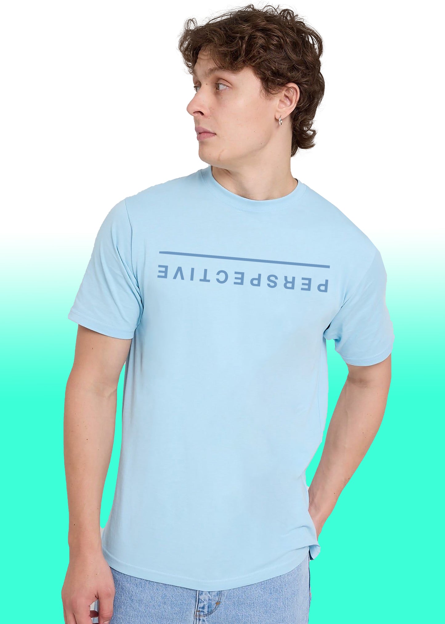VLAM Unique Perspective Print Mens Tshirt