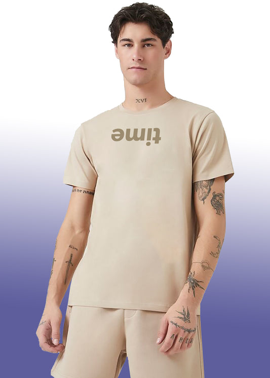 VLAM Minimal Time Print Mens Tshirt