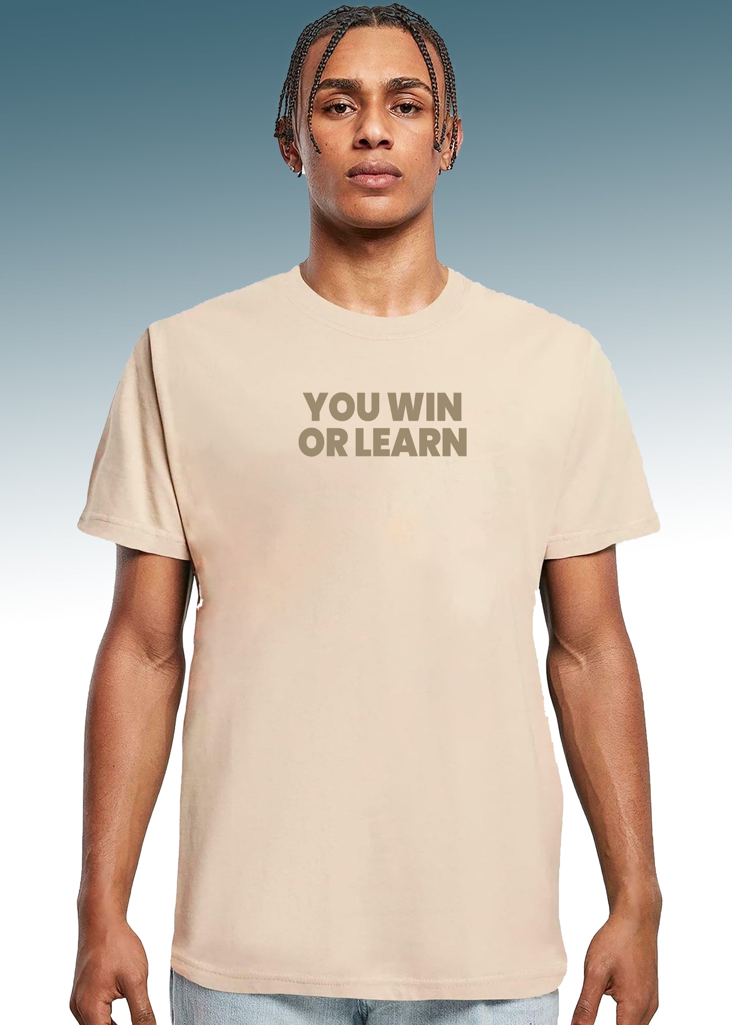 VLAM You Win Or Learn Mens Tshirt