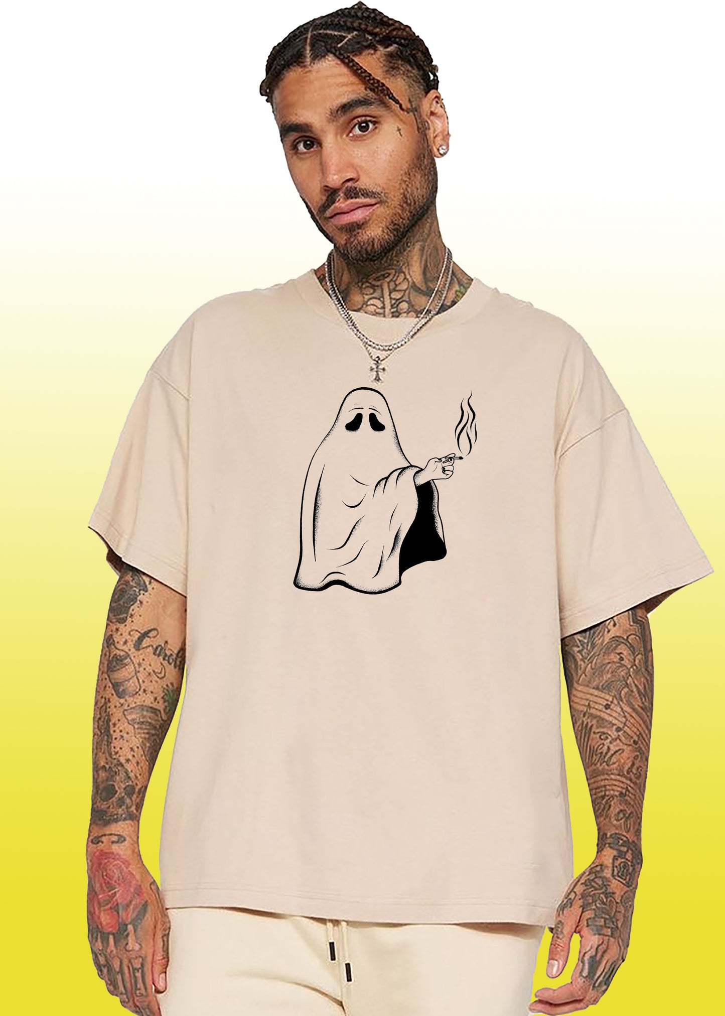 VLAM Cool Ghost Funny Tshirt