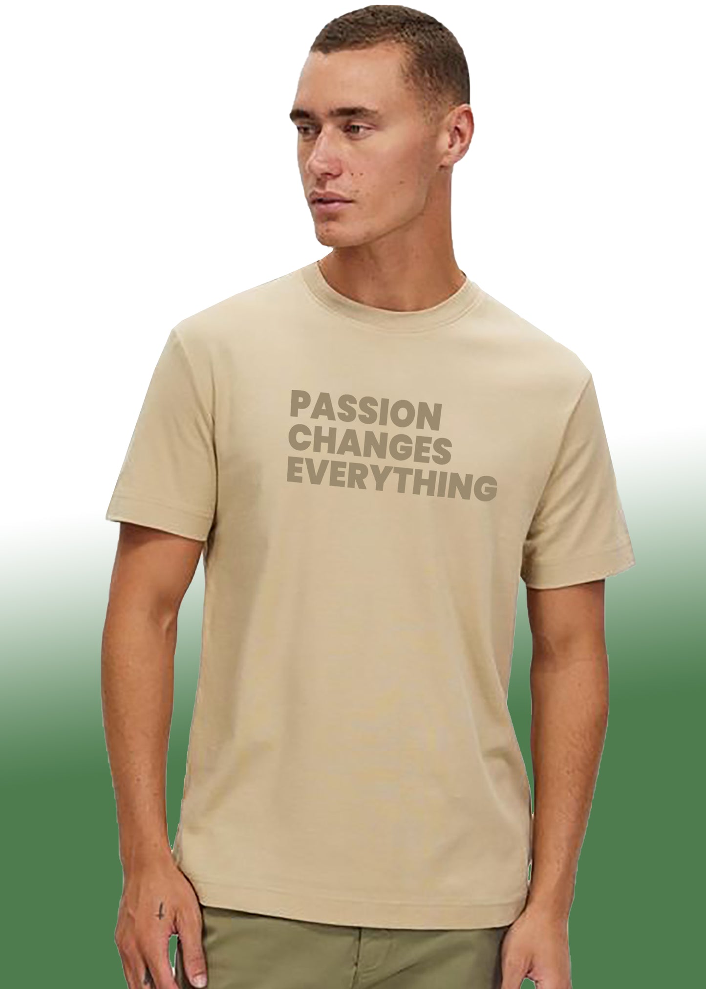 VLAM Passion Changes Everything Mens Tshirt