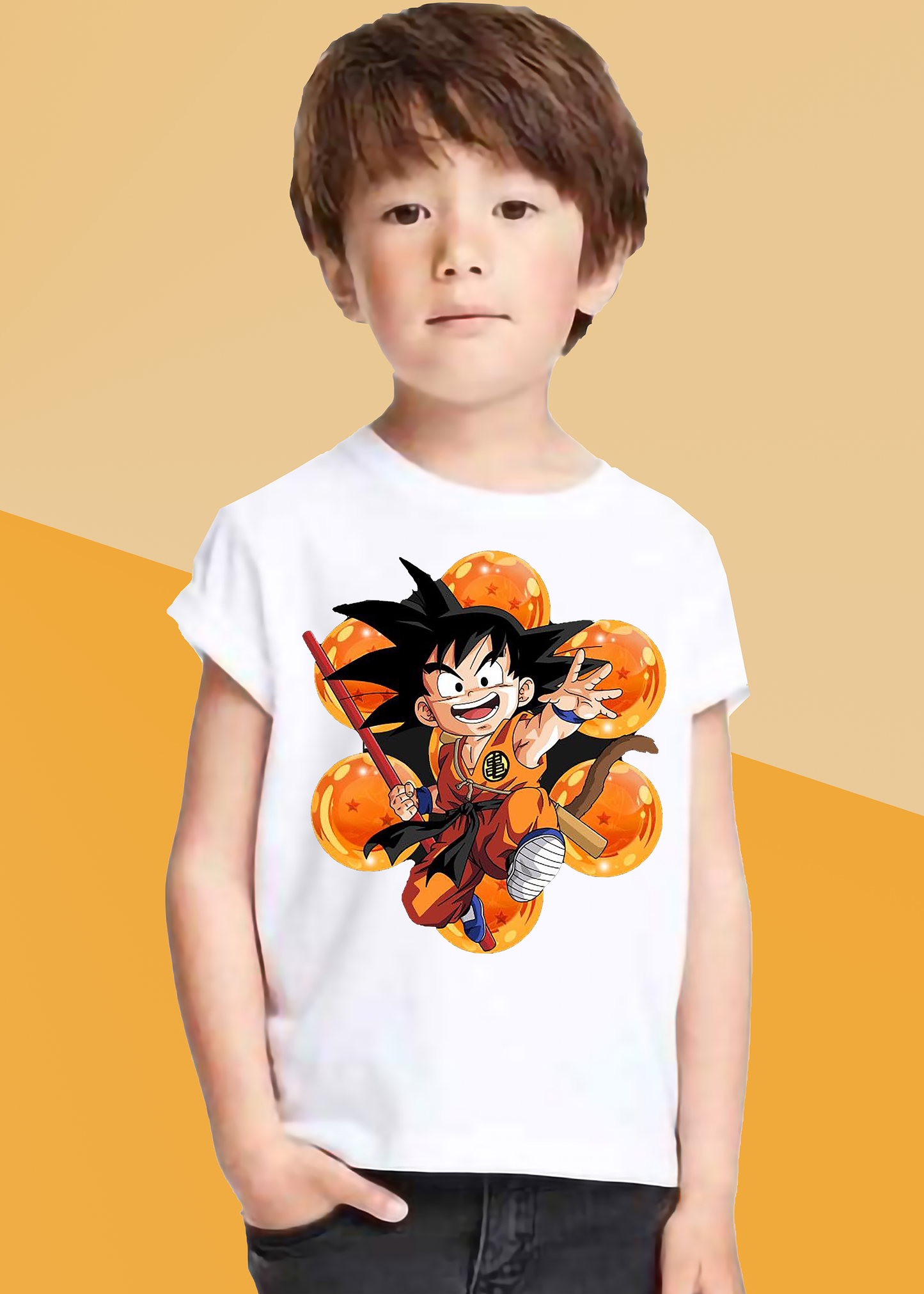 VLAM Boys Goku Anime Tshirt