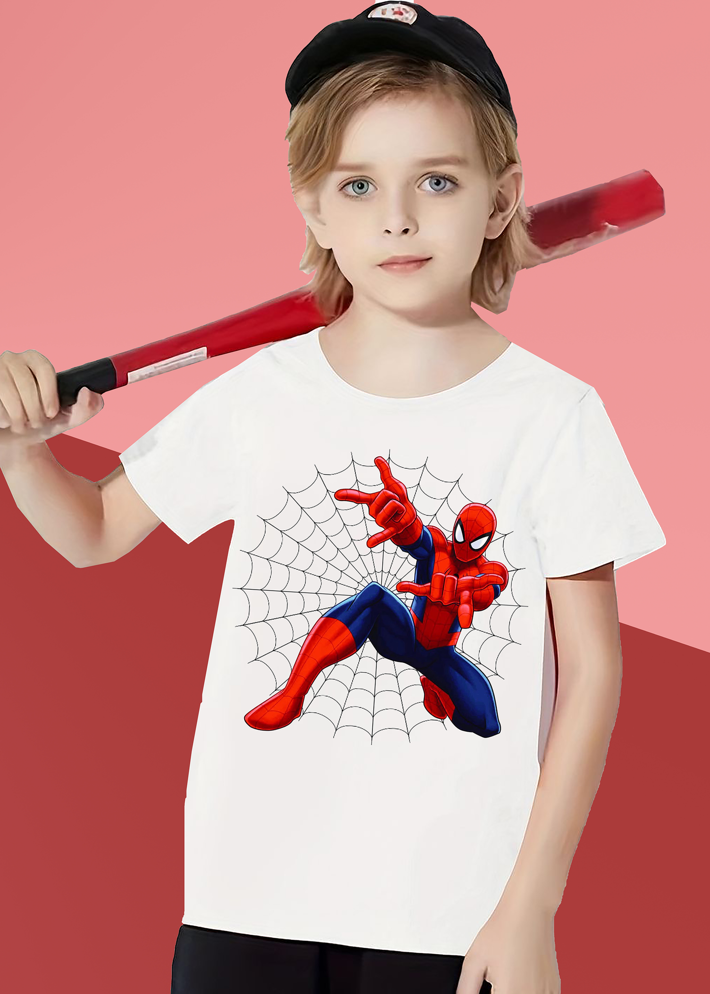 VLAM Spiderman Graphic Boys Tshirt