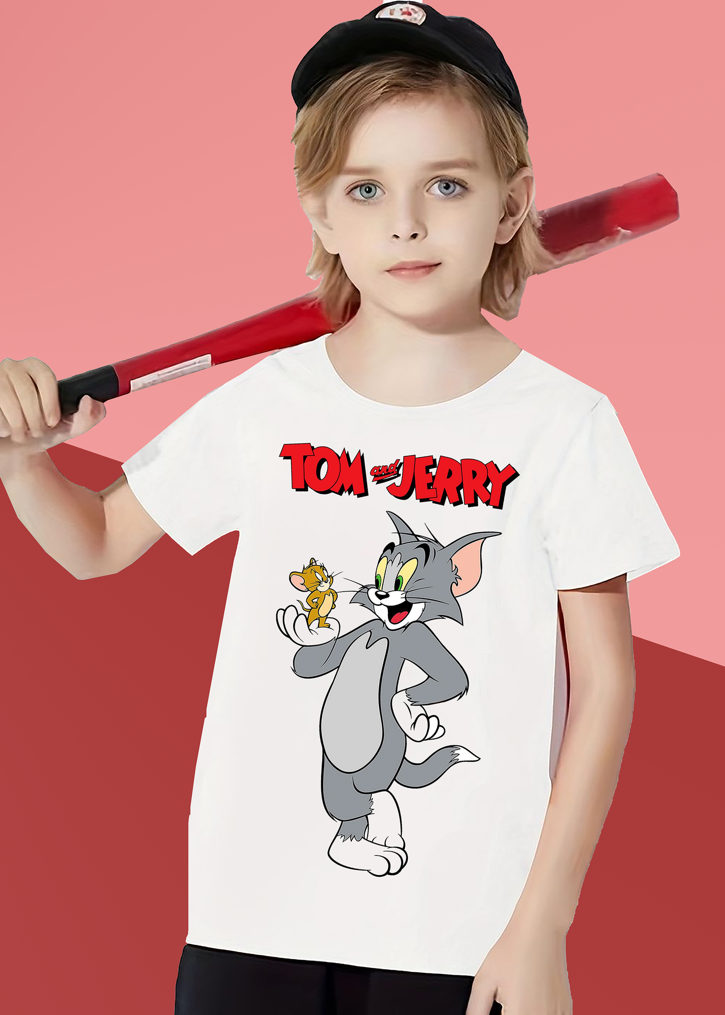 VLAM Tom and Jerry Boys Cartoon Tshirt