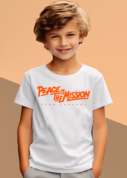 VLAM Peace Is The Mission Boys Tshirt