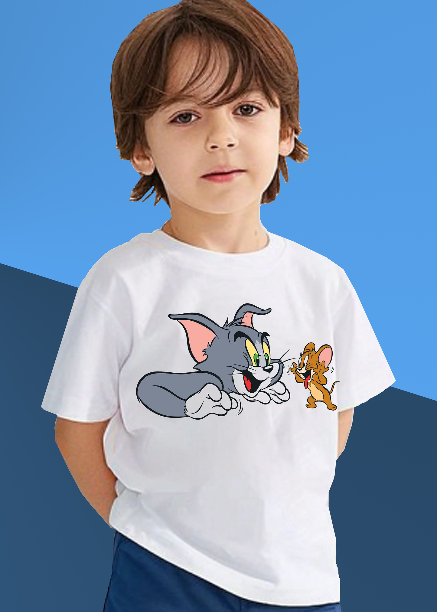 VLAM Funny Tom and Jerry Boys Tshirt