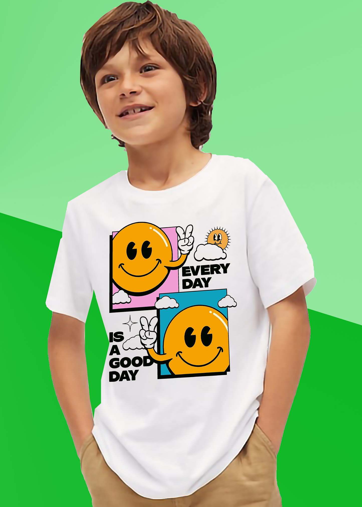 VLAM Good Day Boys Emoji Tshirt