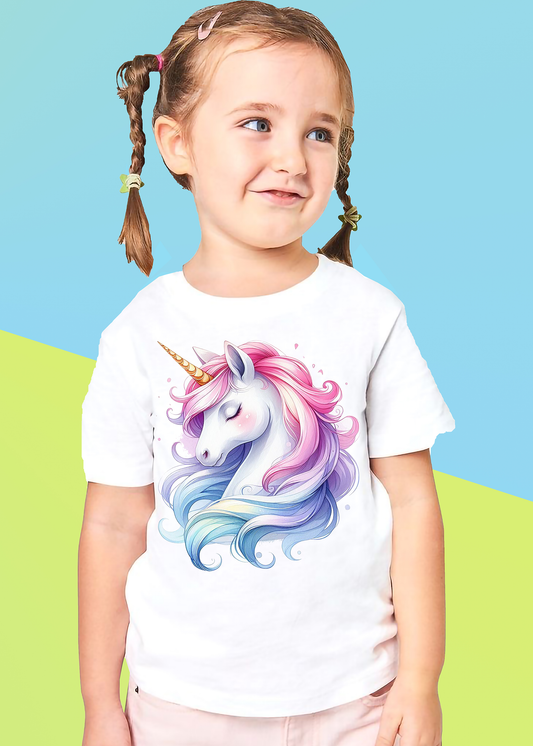 VLAM Unicorn Print Girls Tshirt
