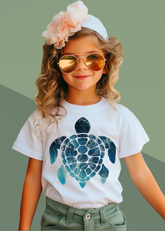 VLAM Girls Turtle Print Tshirt