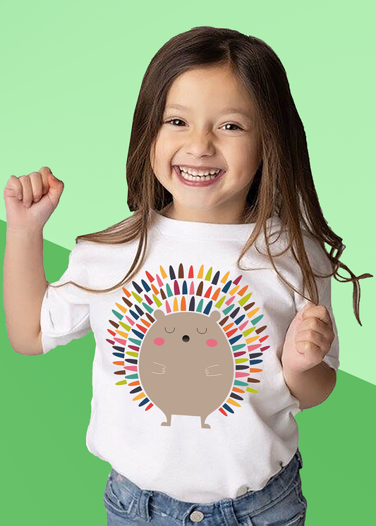 VLAM Mouse Art Cartoon Tshirt For Girls