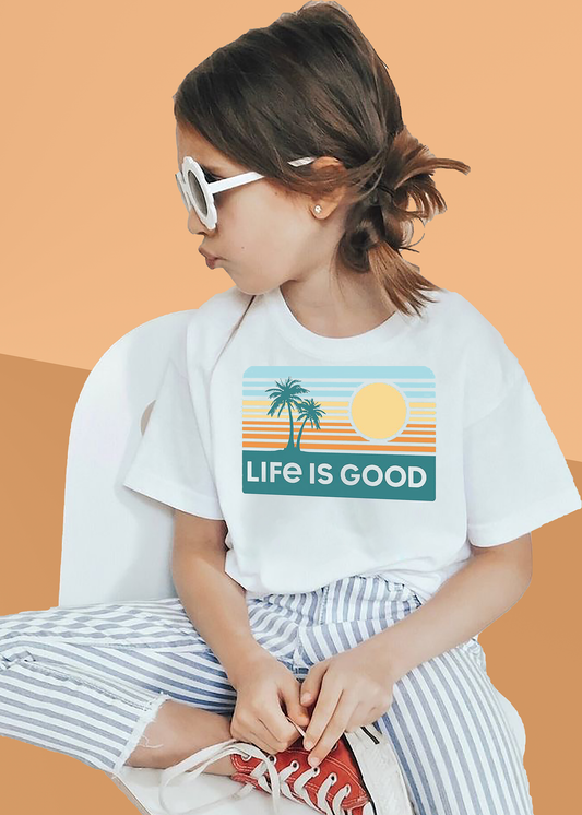 VLAM Life Is Good Girls Tshirt