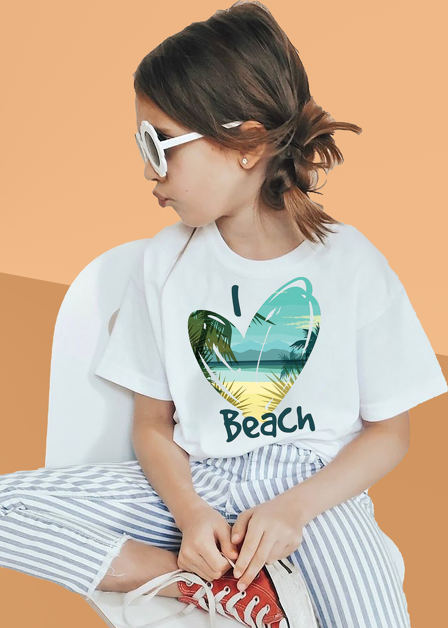 VLAM I love Beach Girls Tshirt