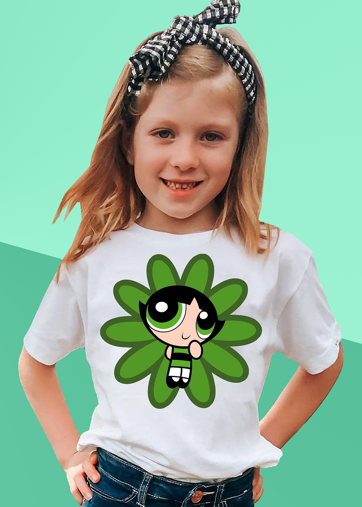 VLAM Flower Buttercup Powerpuff Girls Tshirt