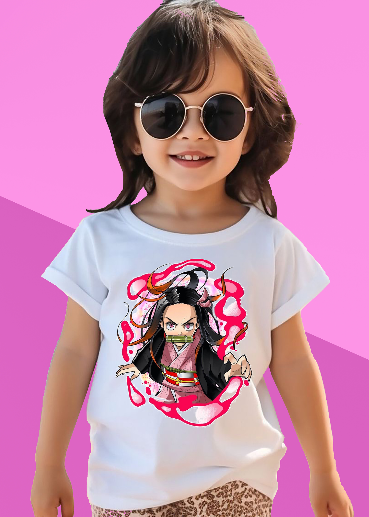 VLAM Red Anime Girls Tshirt