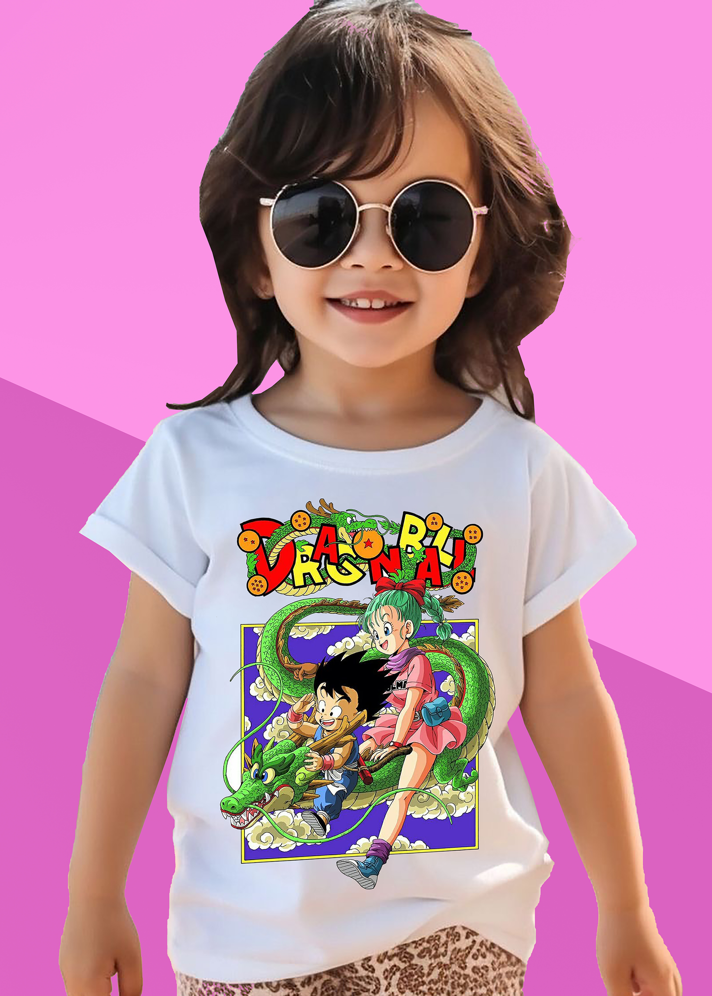 VLAM Girls Dragon Ball Z Anime Tshirt
