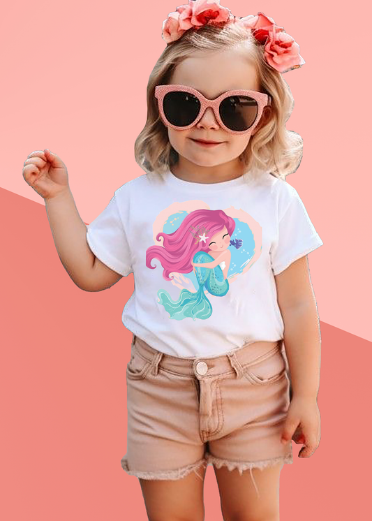 VLAM Mermaid Tshirt For Girls