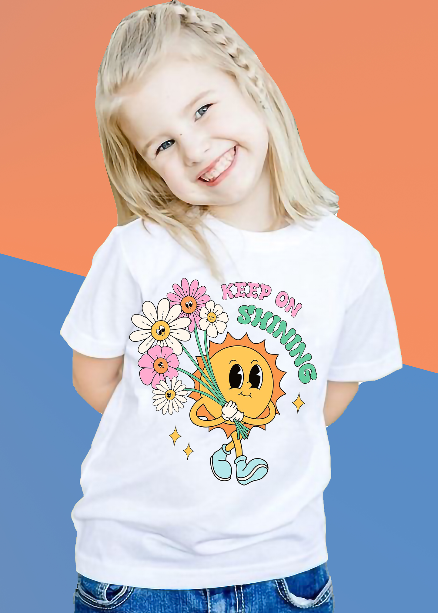 VLAM Good Days Ahead Tshirt For Girls