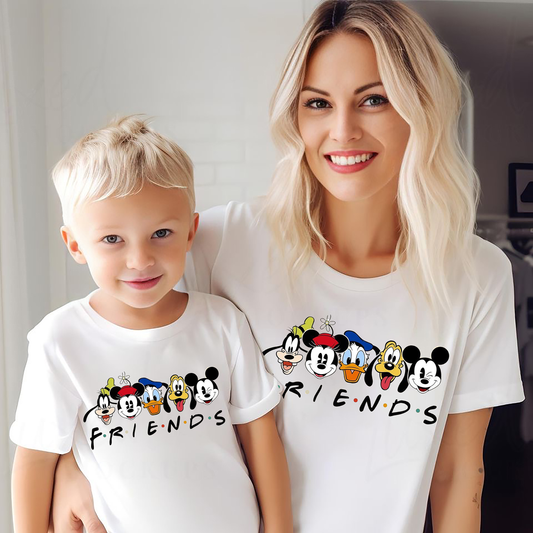 VLAM Mom and Son Friends T-shirt