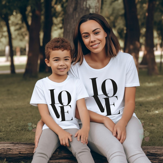 VLAM Mom and Son Love T-shirt