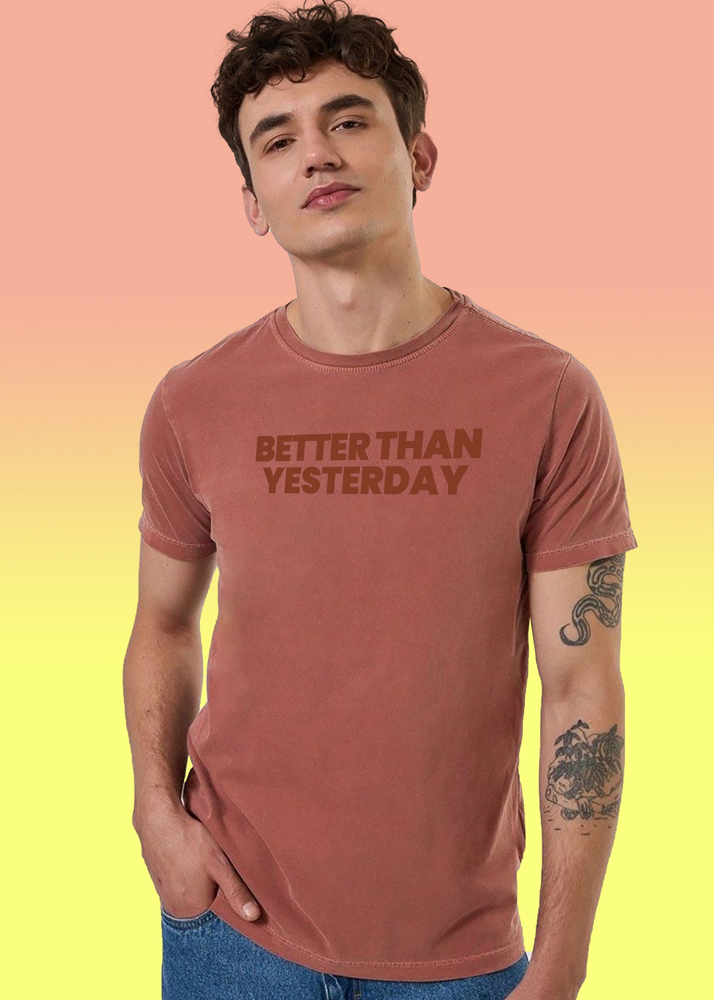 VLAM Better Than Yesterday Mens Tshirt