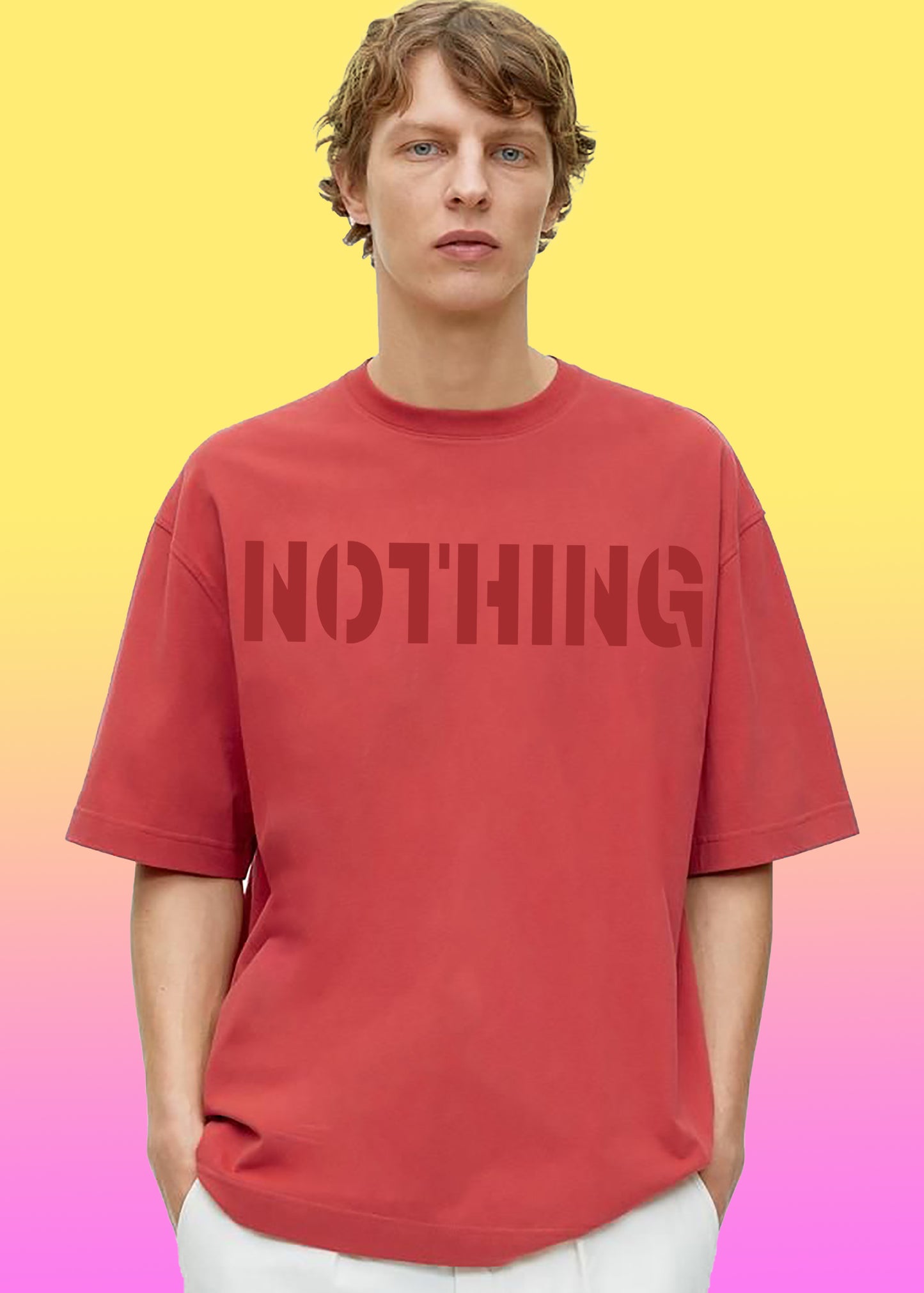 VLAM Nothing Print Mens Tshirt