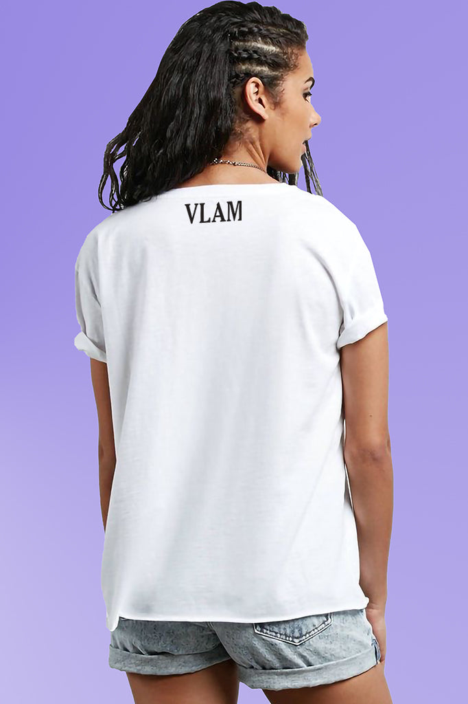 VLAM Colorful Sugar Print Women Tshirt