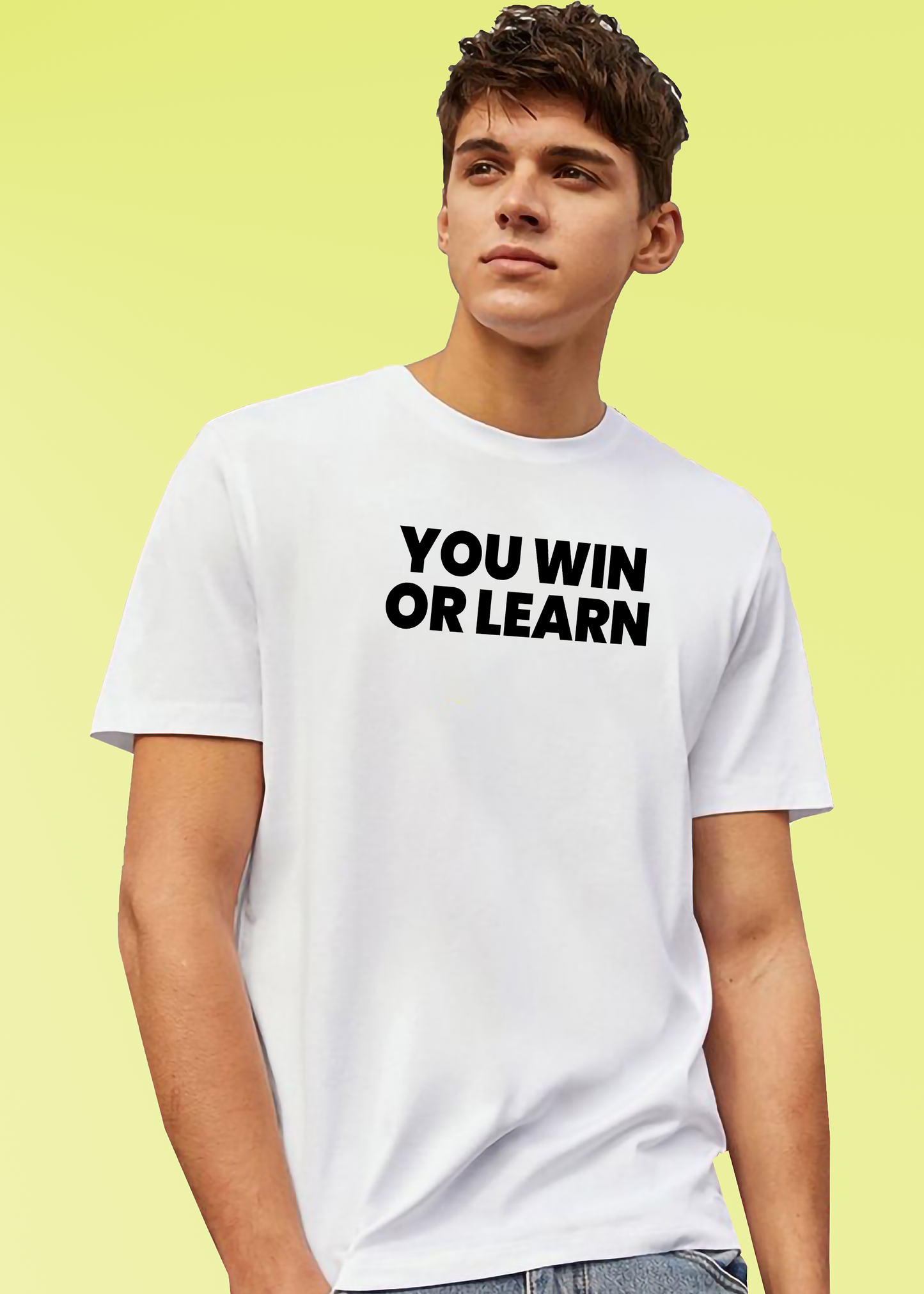VLAM You Win Or Learn Mens Tshirt