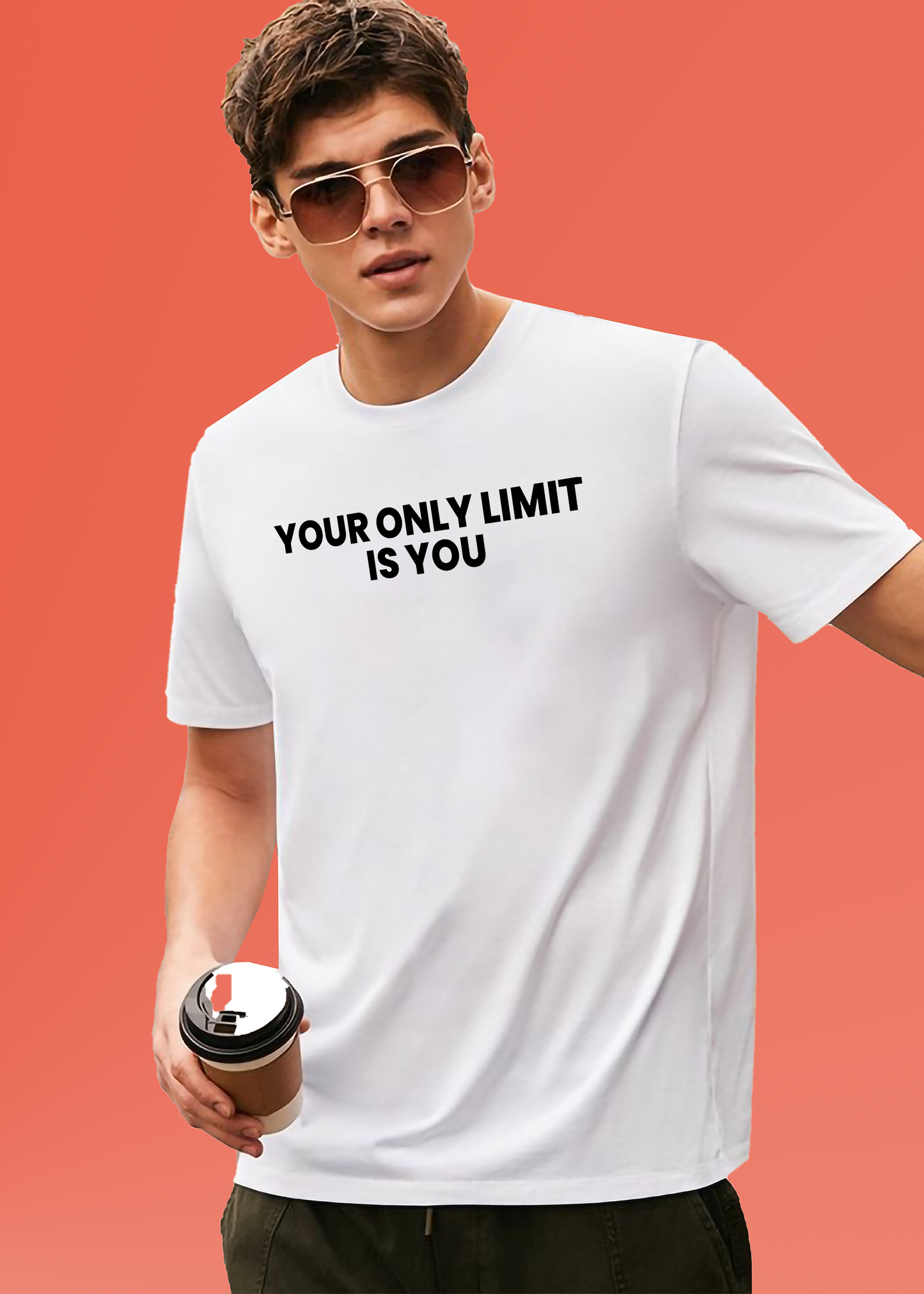 VLAM Your Only Limit Is You Mens Tshirt