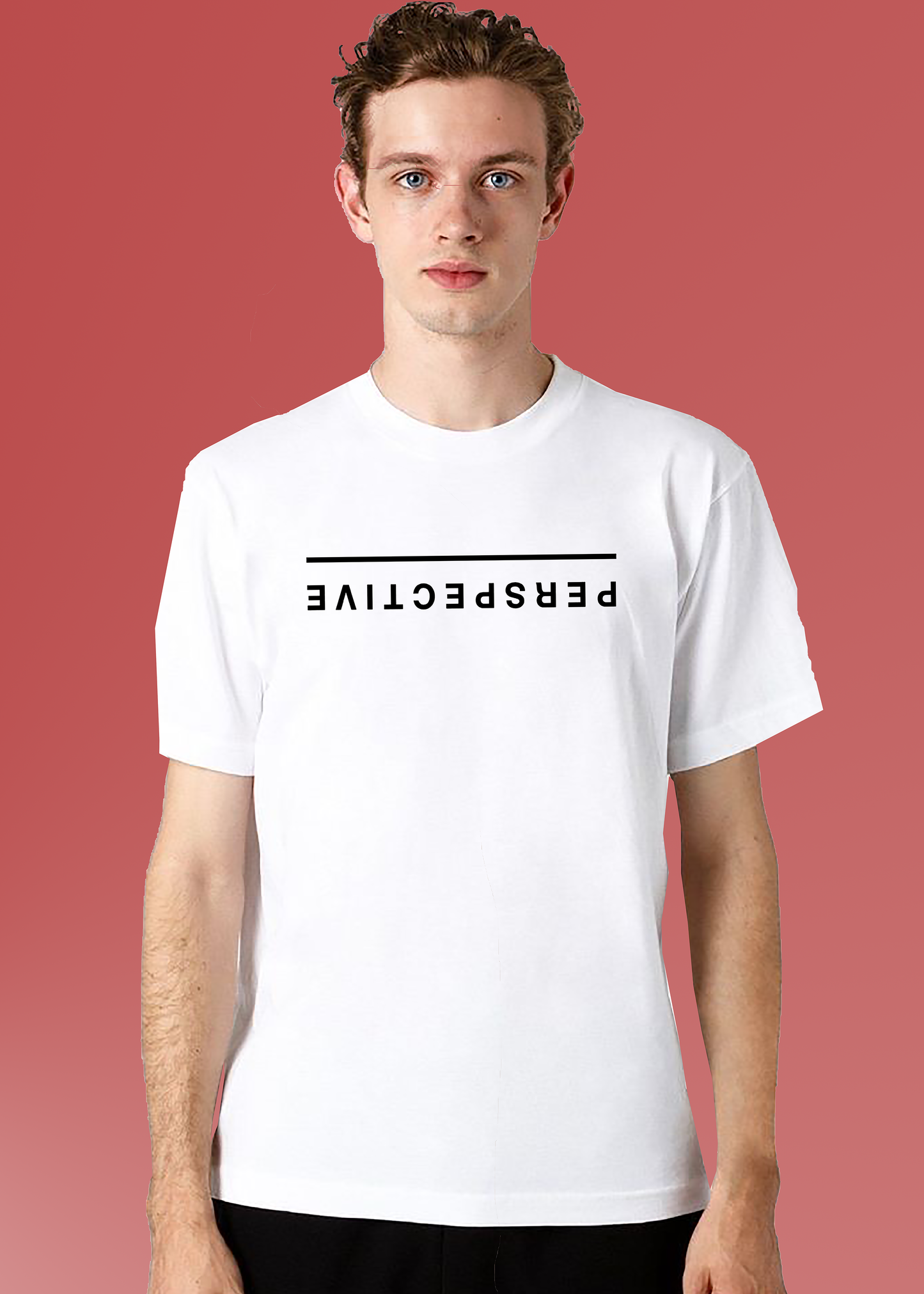 VLAM Unique Perspective Print Mens Tshirt