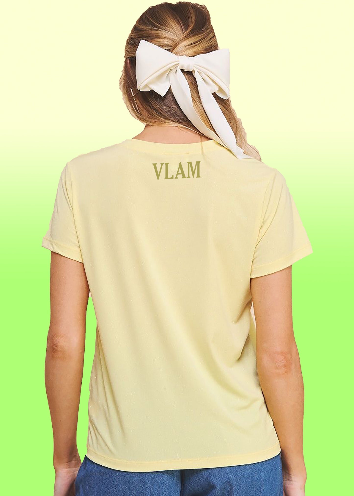 VLAM Trendy Leaf Art Womens Tshirt